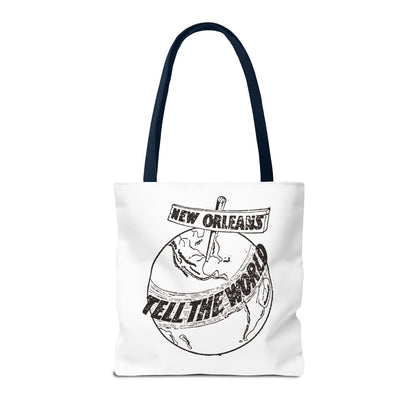 New Orleans "Tell The World" Tote Bag