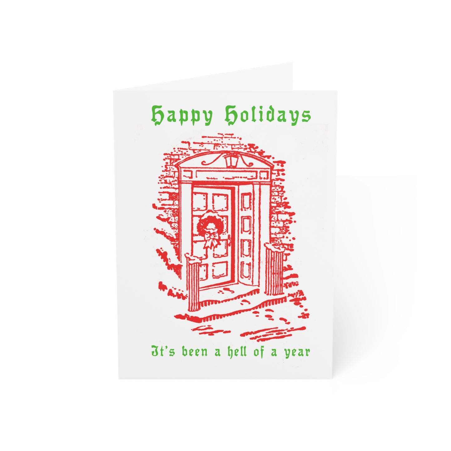 Holiday Greeting Card : It's Been A Hell of a Year