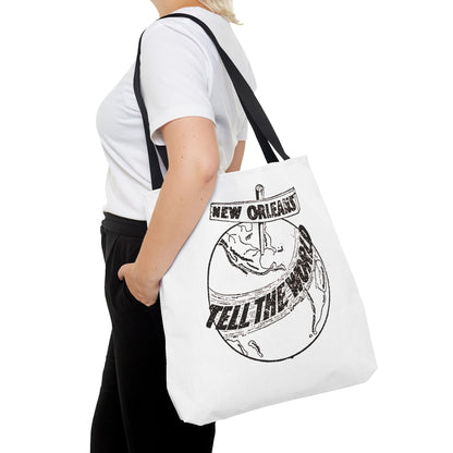 New Orleans "Tell The World" Tote Bag