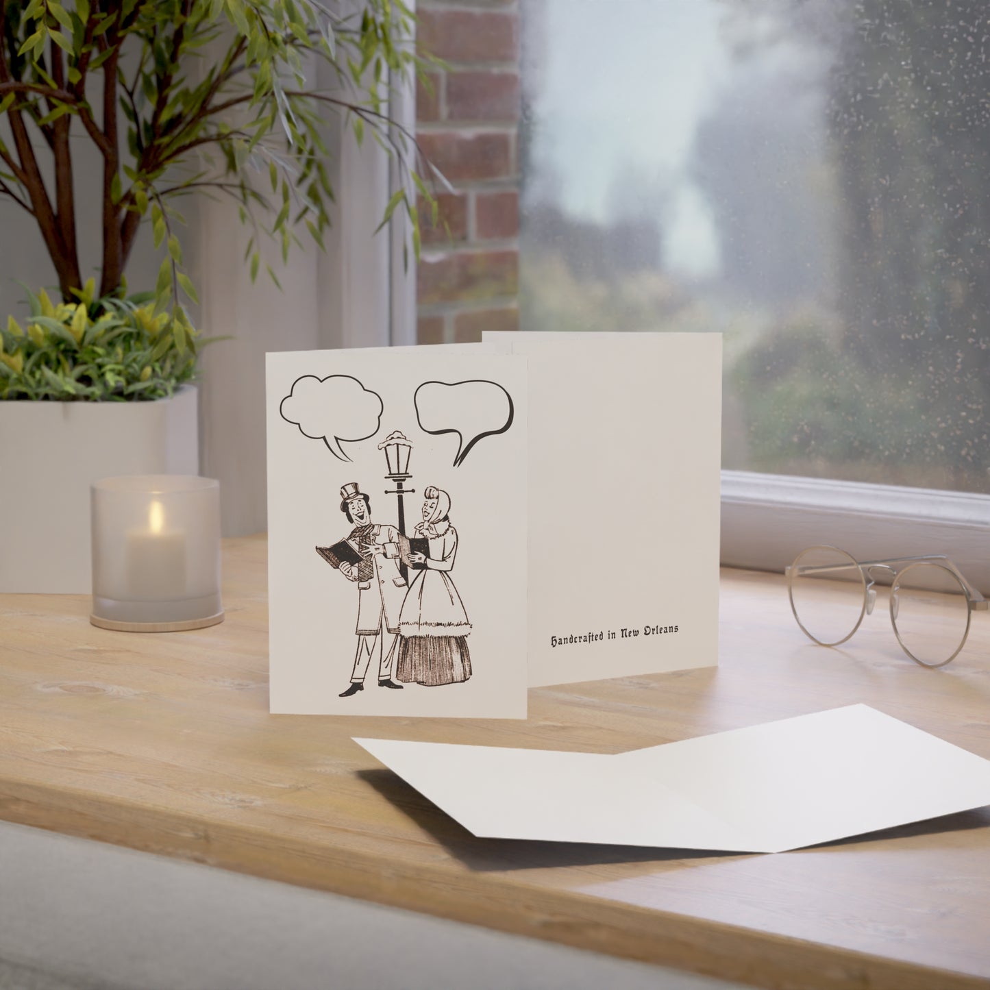 Holiday Greeting Card : Carolers (Write In)