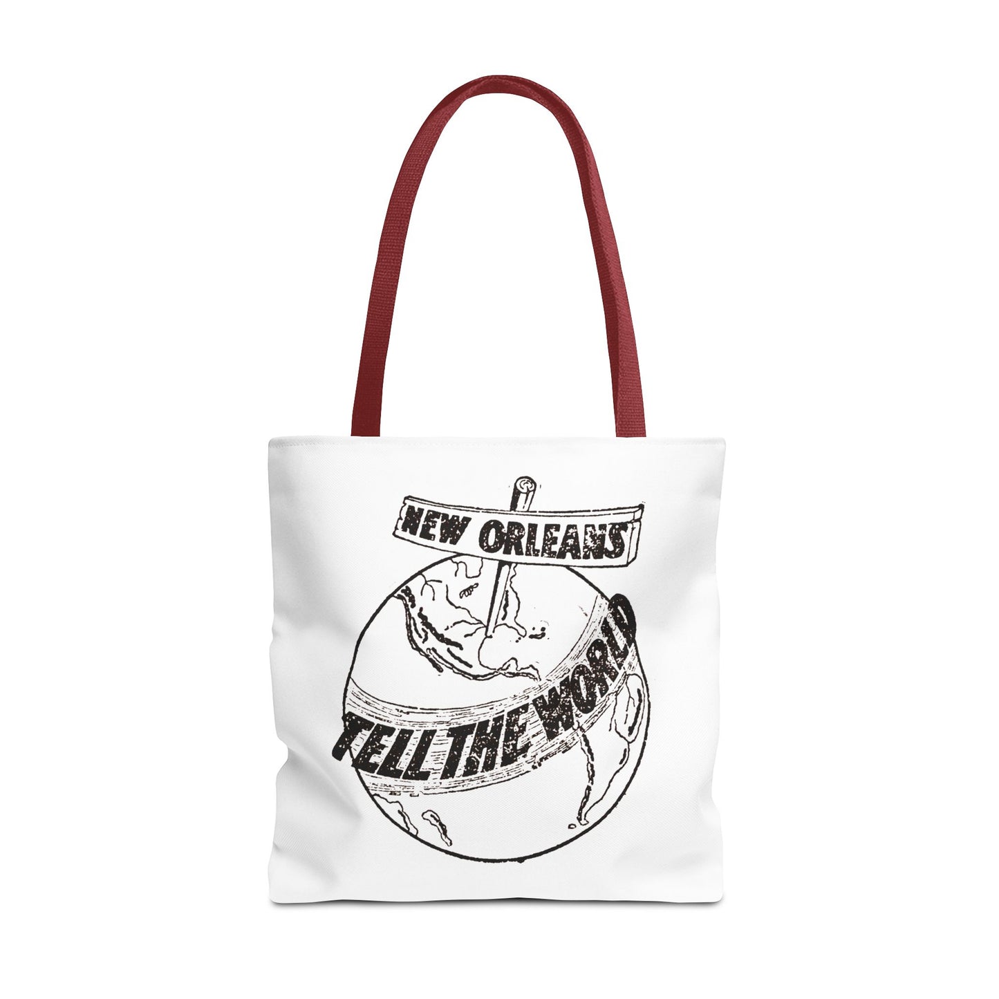 New Orleans "Tell The World" Tote Bag