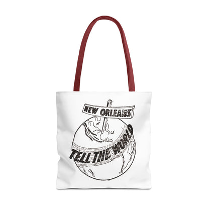 New Orleans "Tell The World" Tote Bag