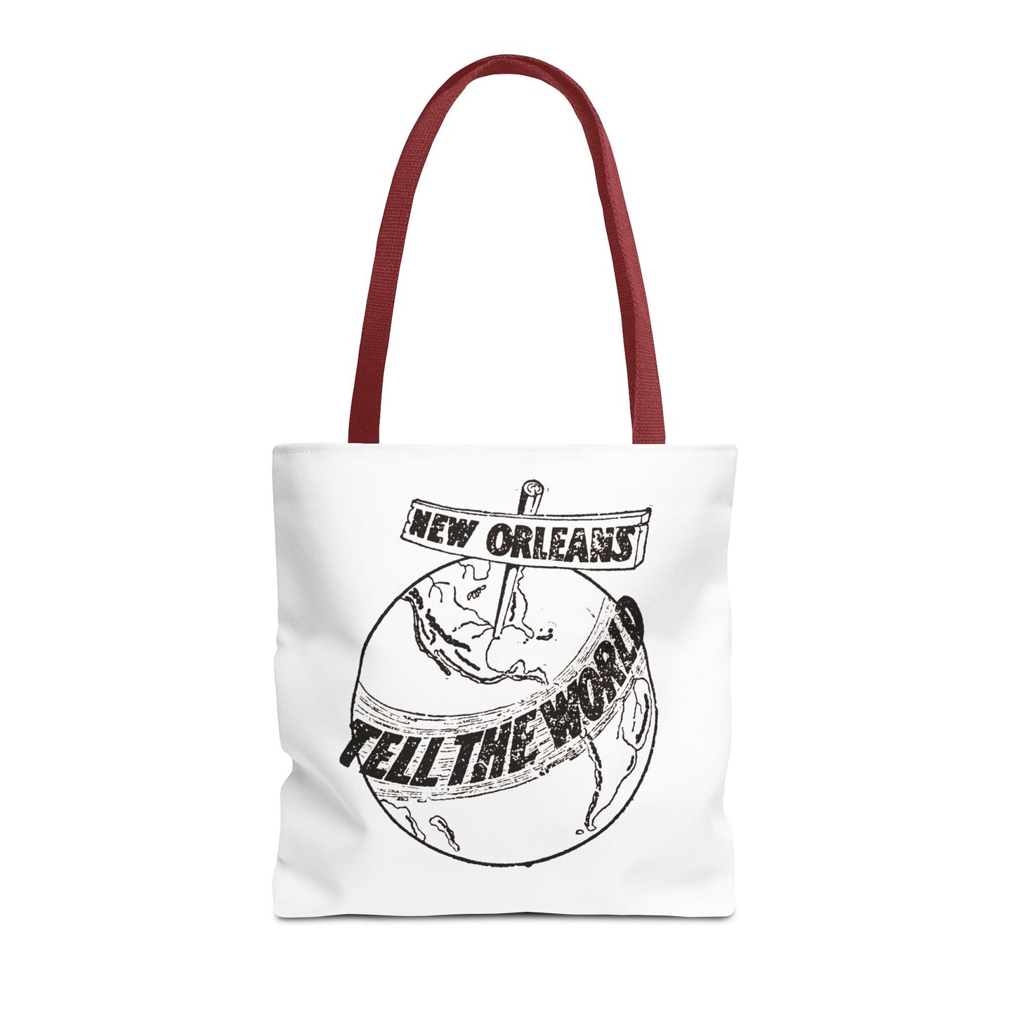 New Orleans "Tell The World" Tote Bag