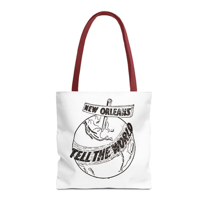 New Orleans "Tell The World" Tote Bag