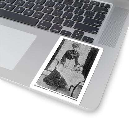 Latin American Hostess Kiss-Cut Stickers (1904)