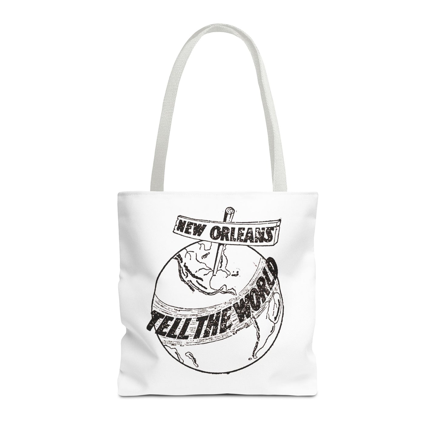 New Orleans "Tell The World" Tote Bag