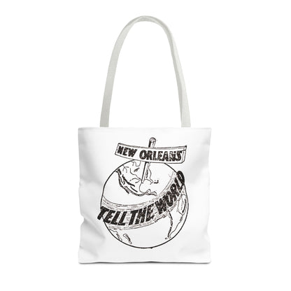 New Orleans "Tell The World" Tote Bag