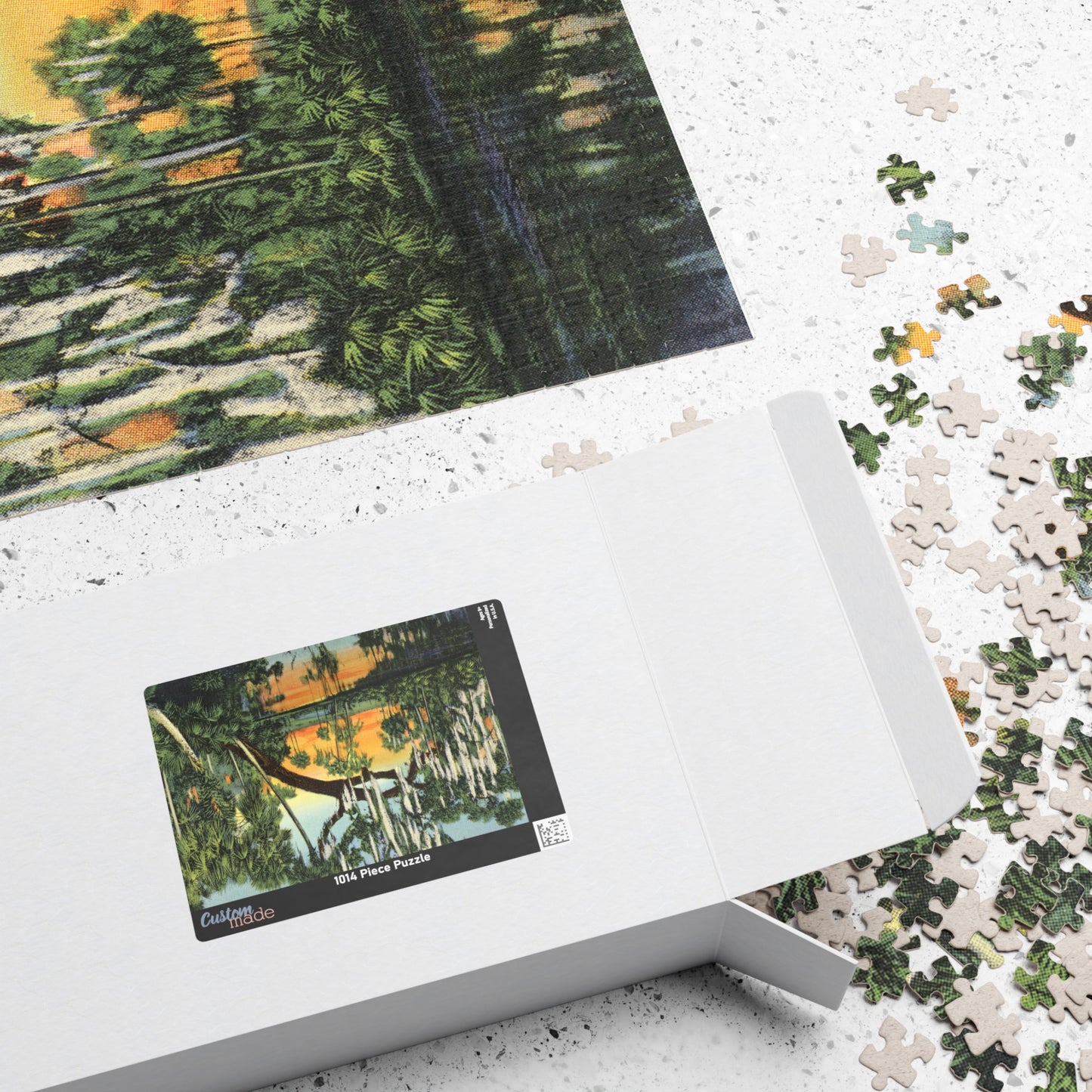 Scenic Sunset Bay Jigsaw Puzzle — 110/252/520/1014-Piece