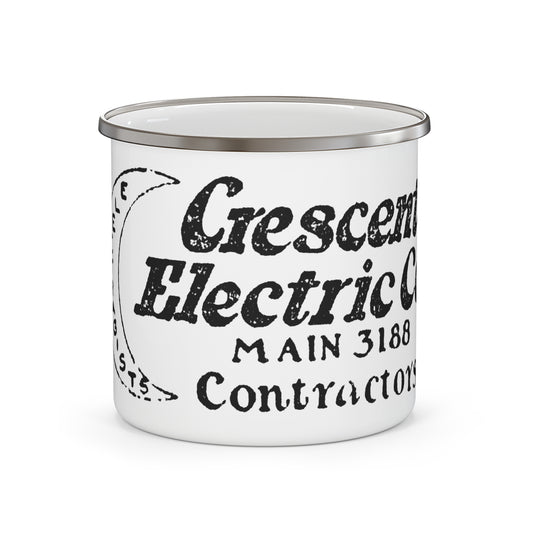 Vintage Enamel Camping Mug | Rustic Gift for Nature Lovers