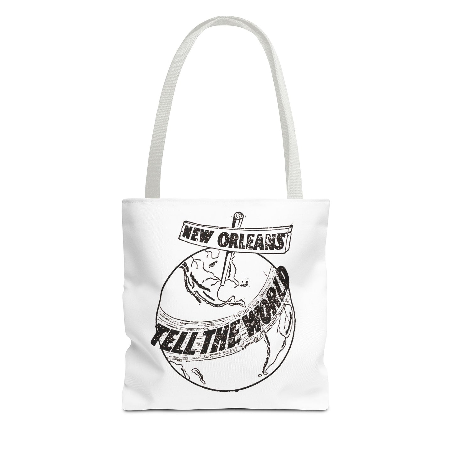New Orleans "Tell The World" Tote Bag