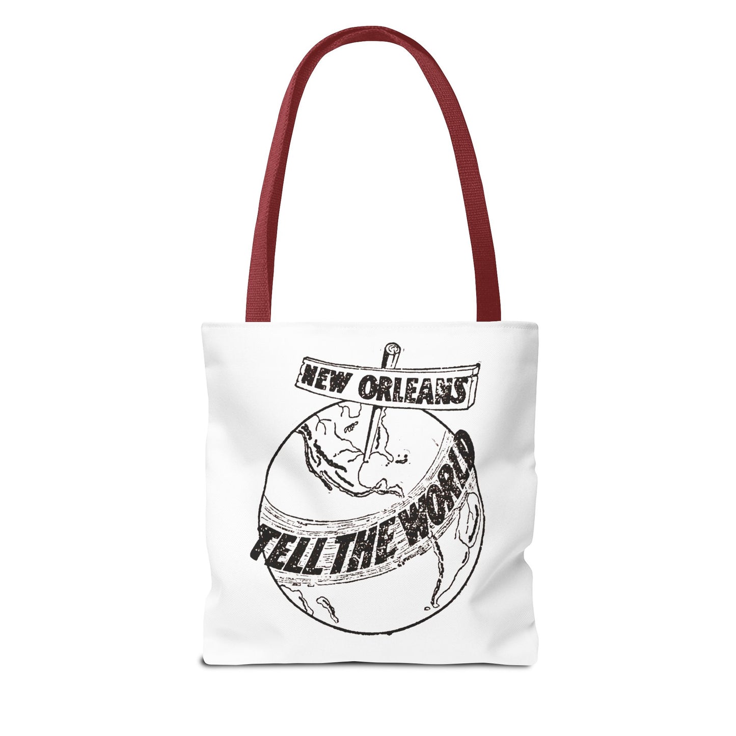New Orleans "Tell The World" Tote Bag