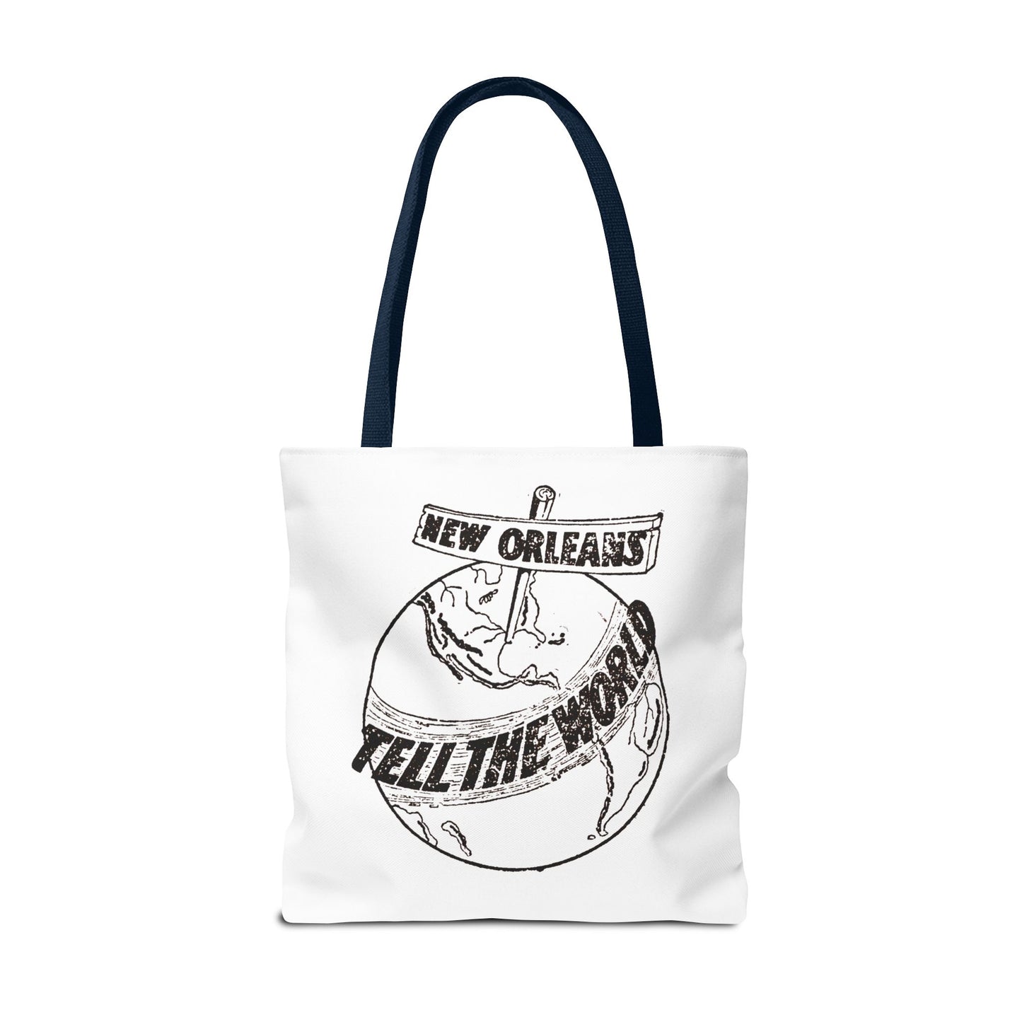New Orleans "Tell The World" Tote Bag