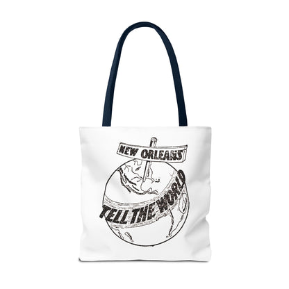 New Orleans "Tell The World" Tote Bag
