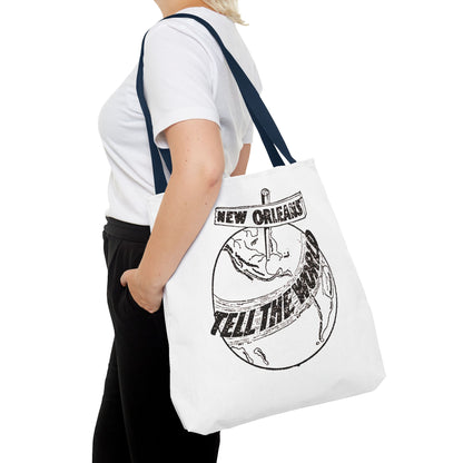 New Orleans "Tell The World" Tote Bag