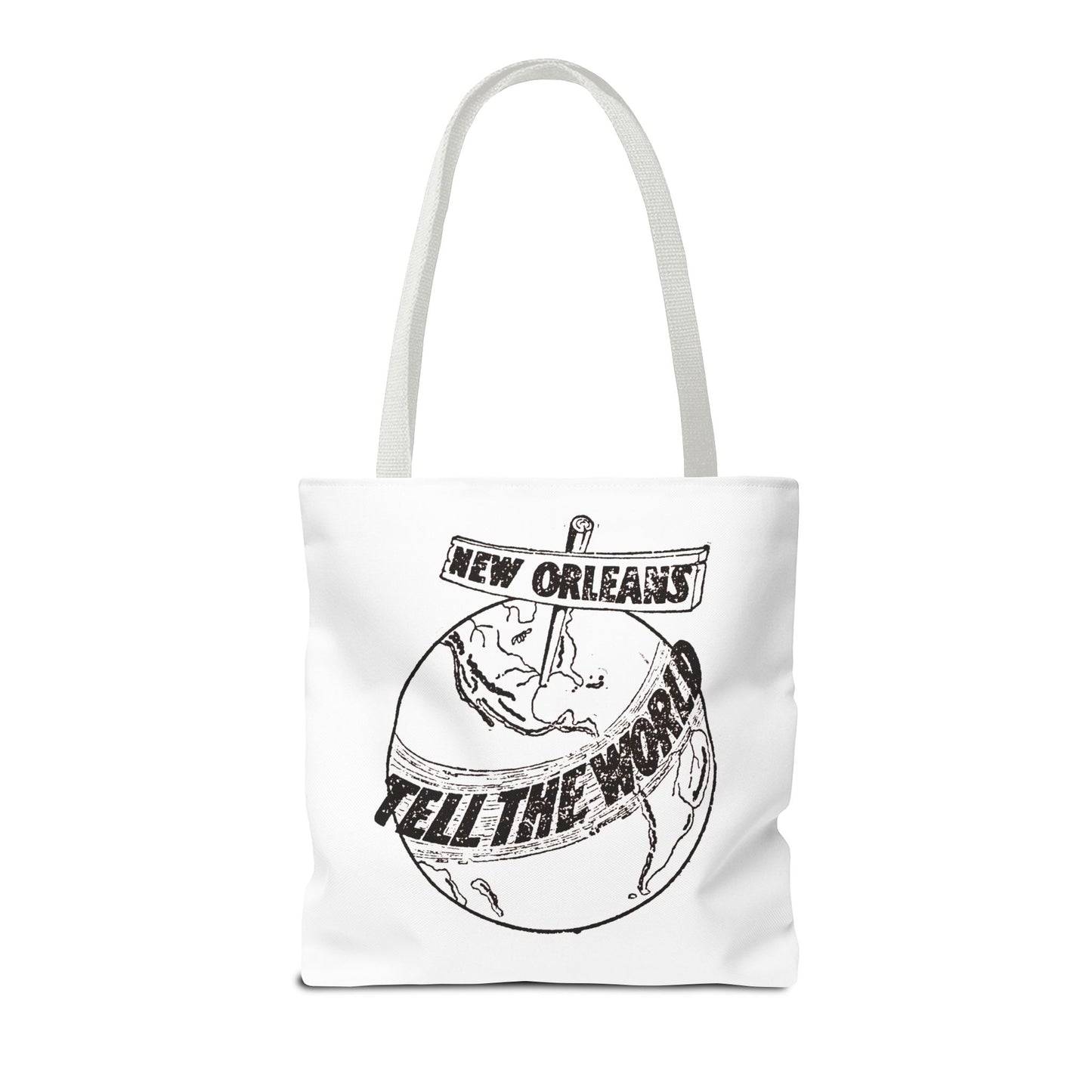 New Orleans "Tell The World" Tote Bag