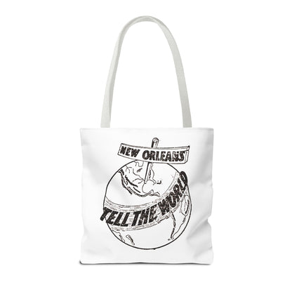 New Orleans "Tell The World" Tote Bag