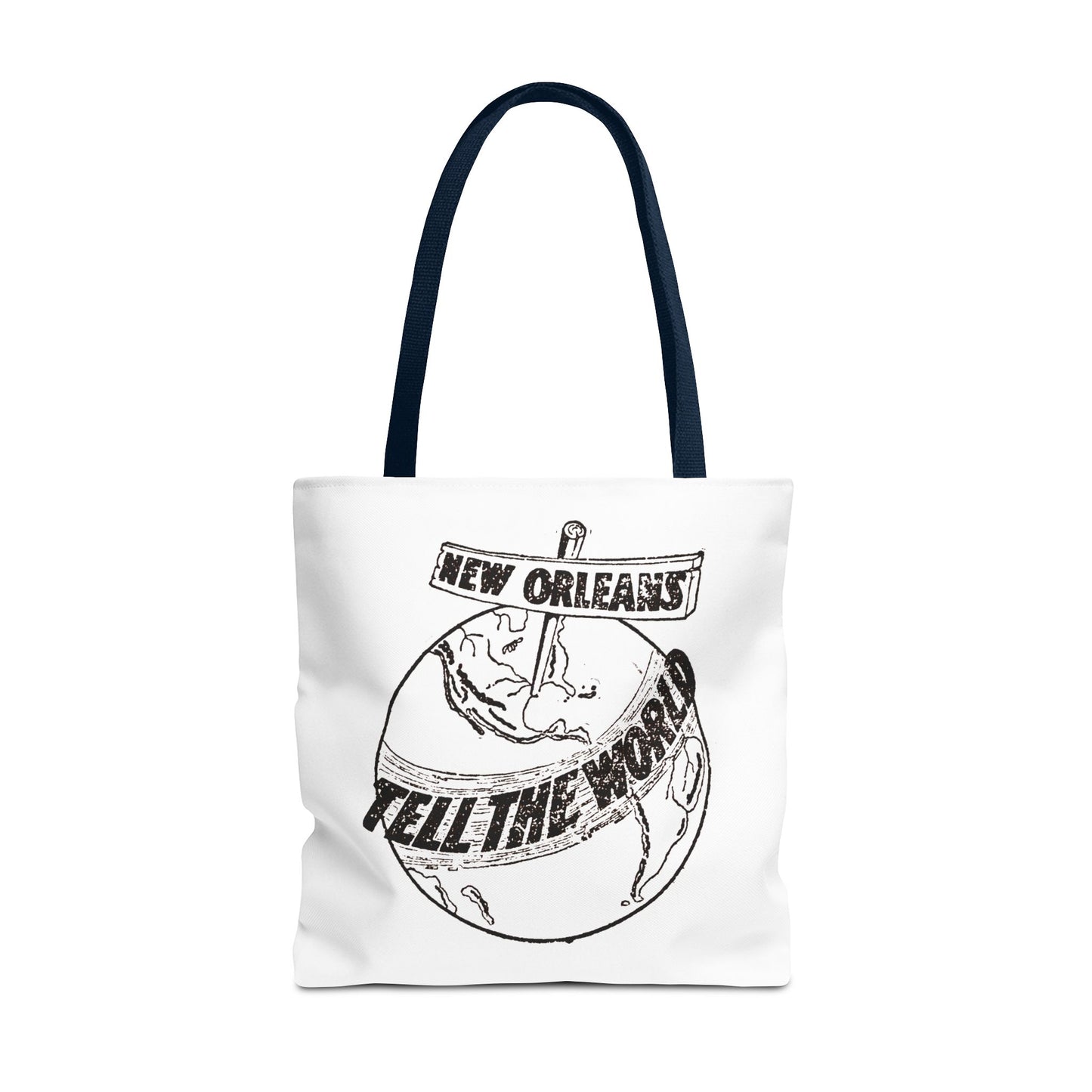 New Orleans "Tell The World" Tote Bag