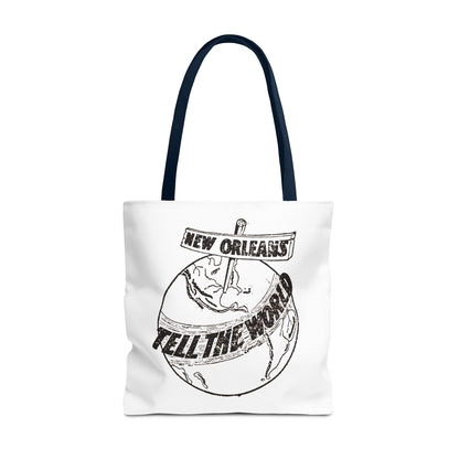 New Orleans "Tell The World" Tote Bag