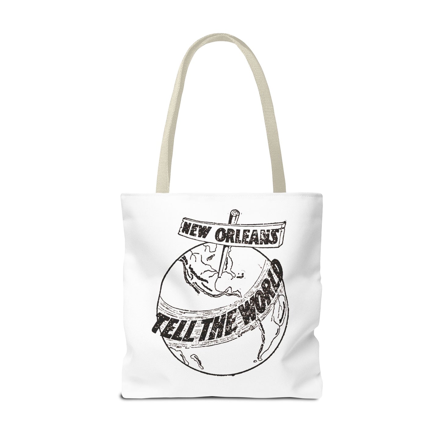 New Orleans "Tell The World" Tote Bag
