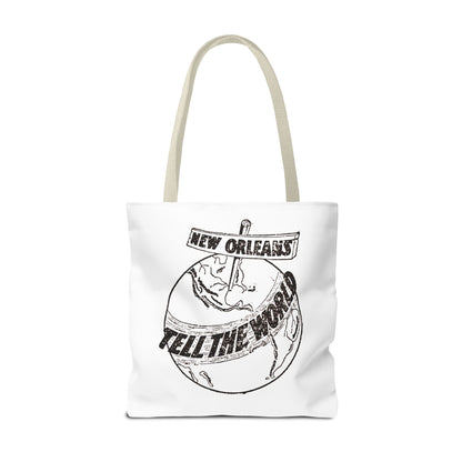 New Orleans "Tell The World" Tote Bag