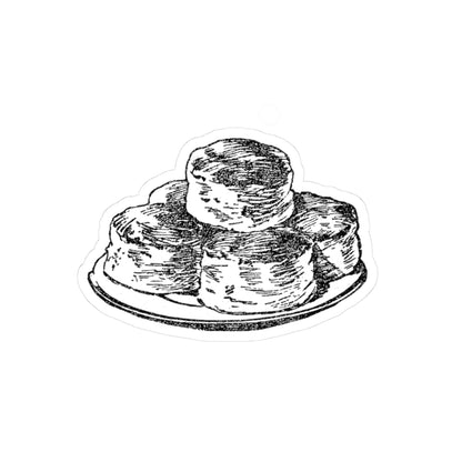 Coffee Lover's Kiss-Cut Stickers - Stylish & Unique Illustrations for Your Laptop & Decor