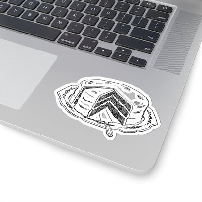 Cake Kiss-Cut Sticker (1927)