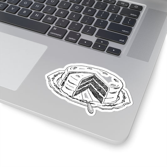 Cake Kiss-Cut Sticker (1927)