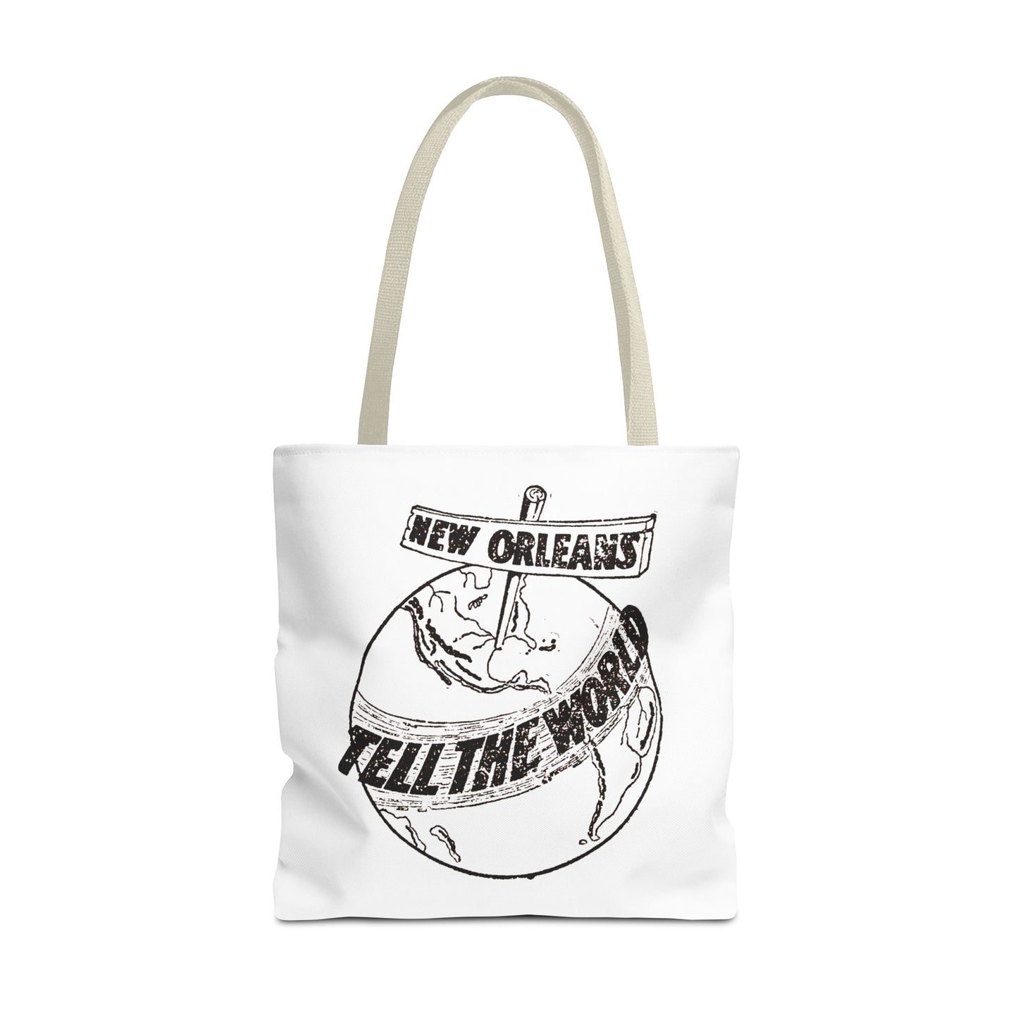 New Orleans "Tell The World" Tote Bag