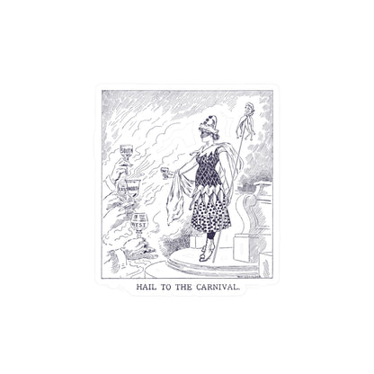 Kings and Clowns Kiss-Cut Vinyl Sticker