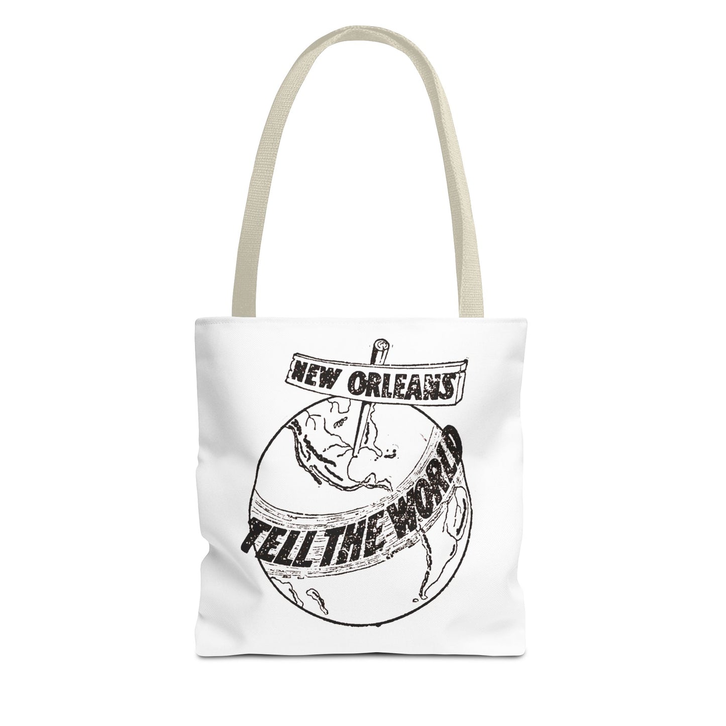 New Orleans "Tell The World" Tote Bag