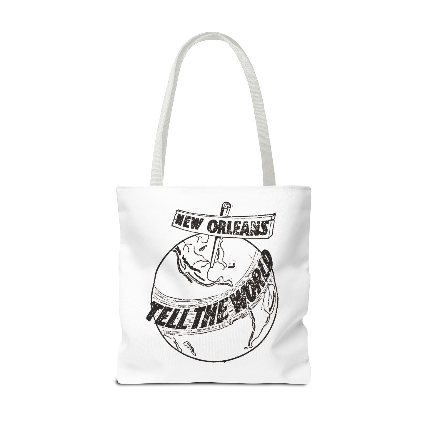 New Orleans "Tell The World" Tote Bag
