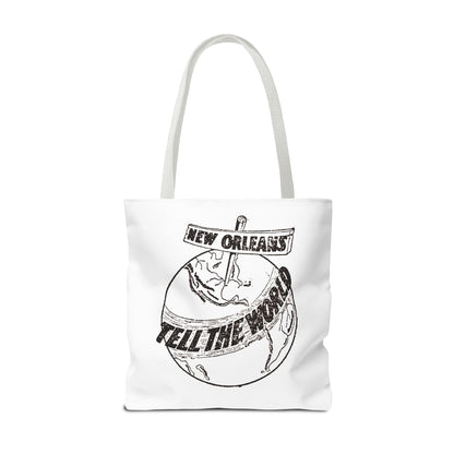 New Orleans "Tell The World" Tote Bag